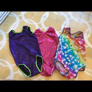 Gymnastics leotards
